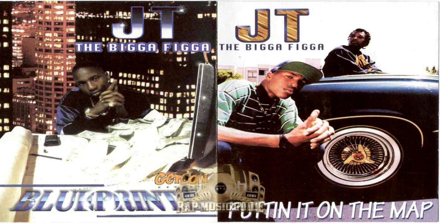 JT The Bigga Figga - Puttin It On The Map: 1st Press. CD | Rap